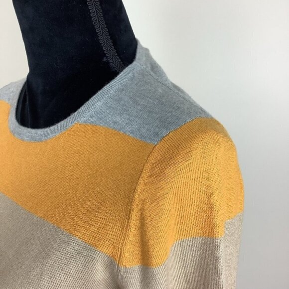 CASHMERE BLEND BRAX STRIPES SWEATER - Picture 8 of 12